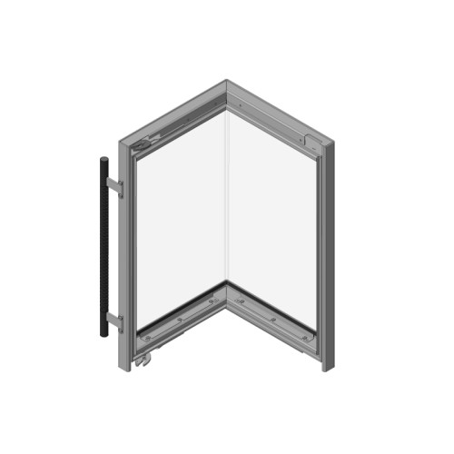 Dveře topeniště ESQUINA N 